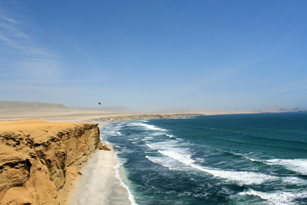 秘魯 Paracas 海岸懸崖